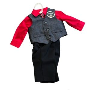 NWT 4-piece Baby Suit Baby Tux